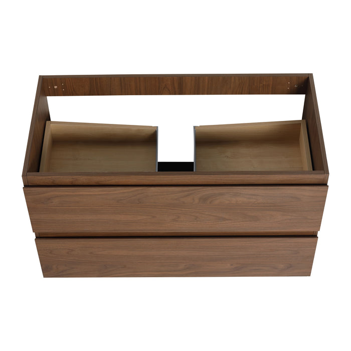Wall Mounted Bathroom Vanity Cabinet, Soft Close Drawers (Vanity Only)