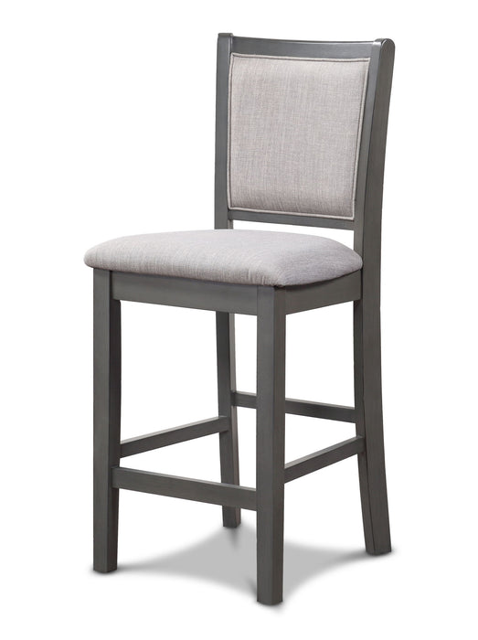 Amy - 60" Counter Table & Chairs With Storage