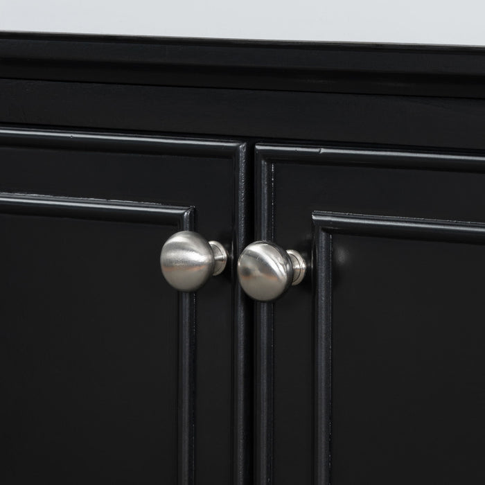 Modern Bathroom Vanity With Sink Combo, Multi Functional Cabinet With Doors And Drawer