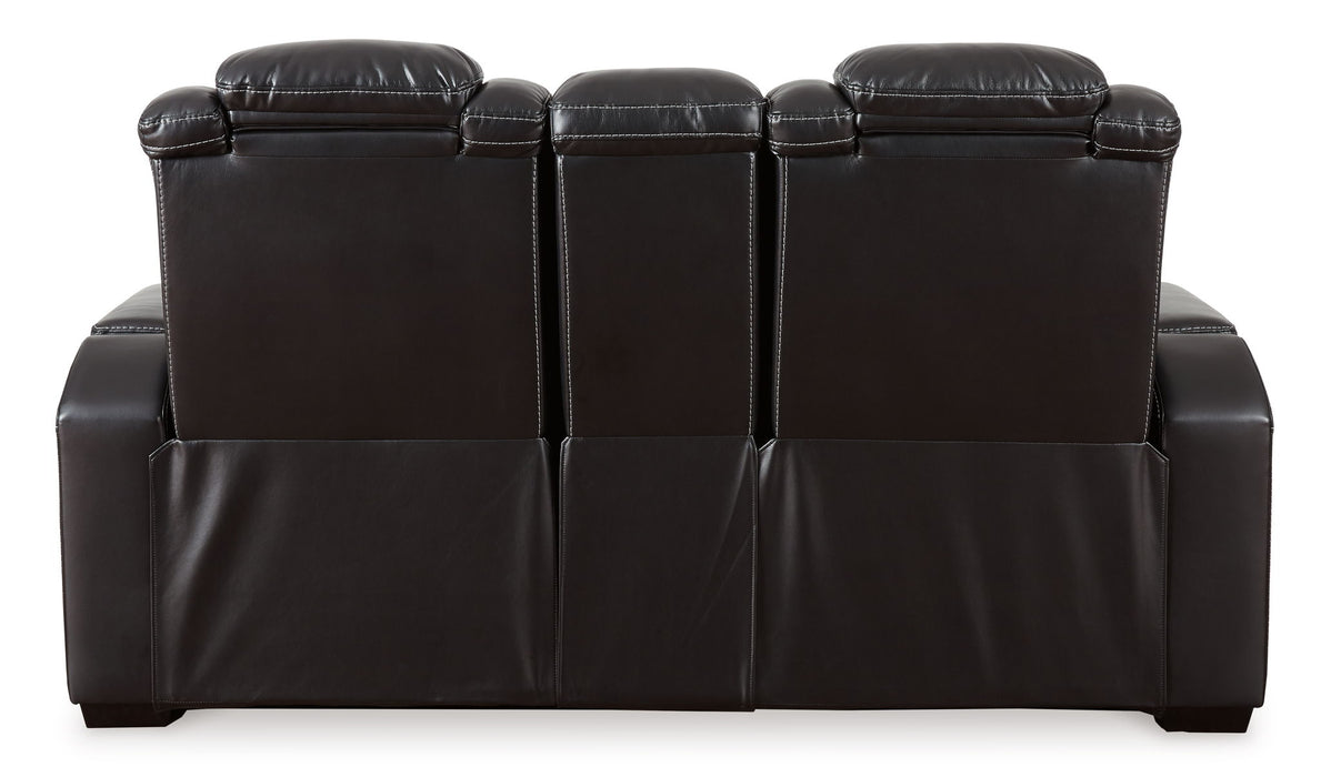Party - Pwr Rec Loveseat/Con/Adj Hdrst - Midnight