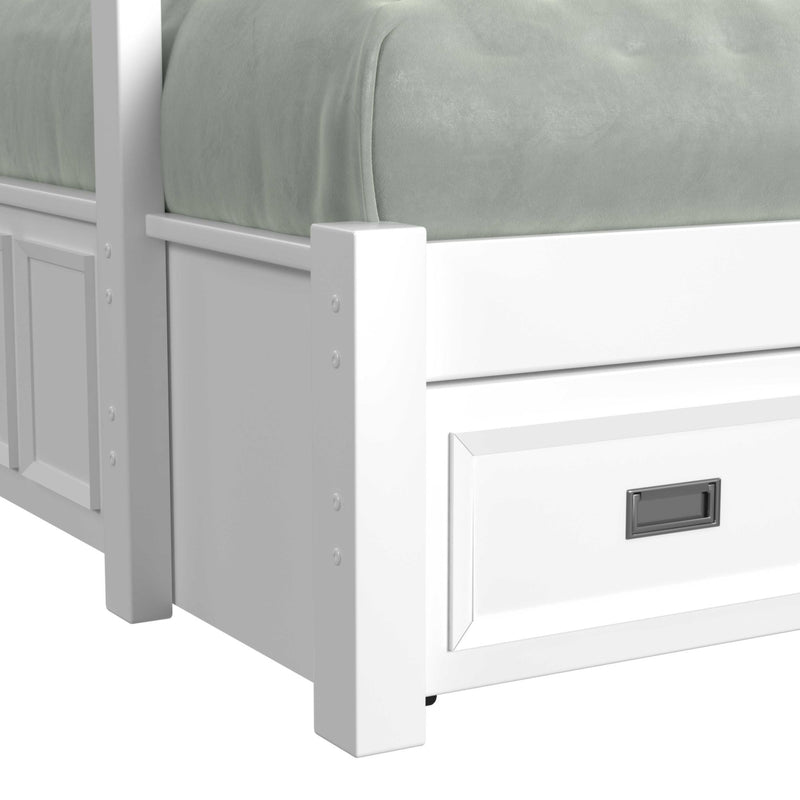 Hampton Kids - Bunk With Staircase And Trundle