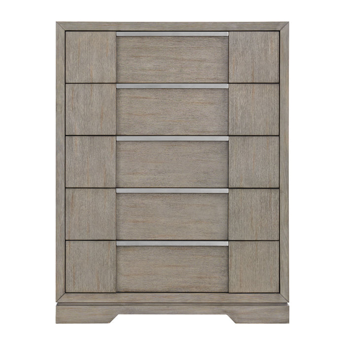 Kelis - 5 Drawer Chest - Gray