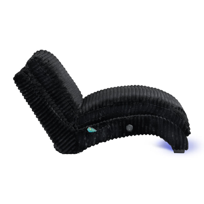 Nori - Chaise With Heat Massage, USBC, LED