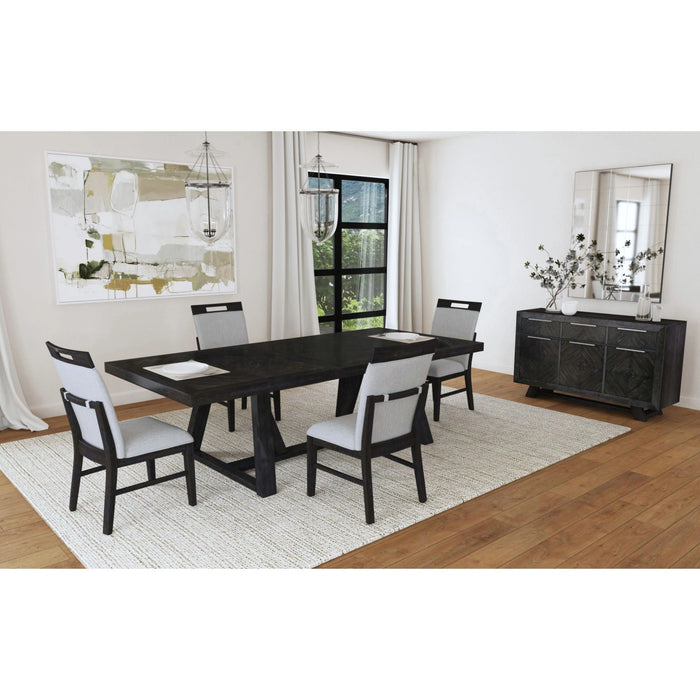 Transcend Table in Charcoal