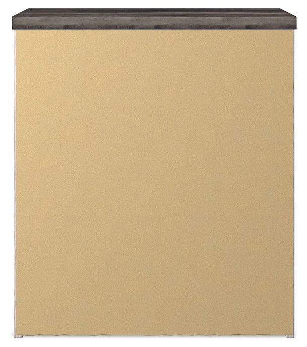 Gerridan - Two Drawer Night Stand - White / Gray