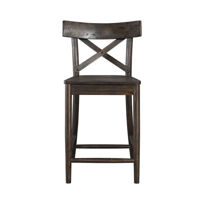 (D210-22C) Coronado- 24'' Counter Stool- Chocolate