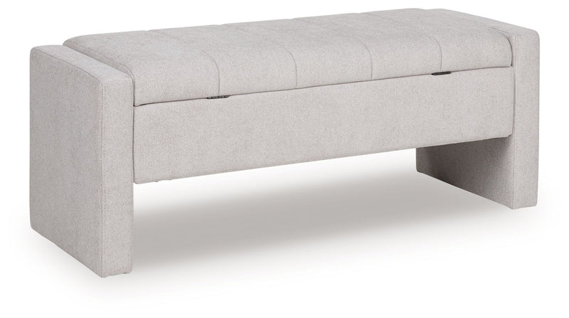 Akselman - Storage Bench - Gray