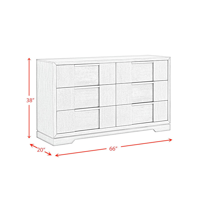 Kelis - 6 Drawer Dresser