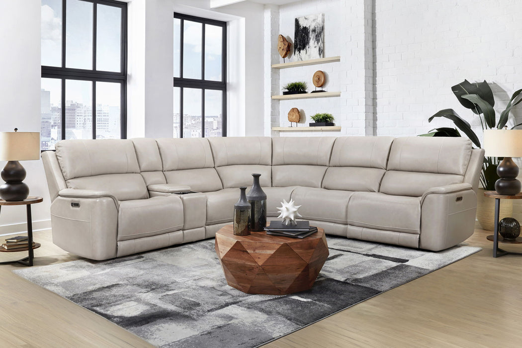 Easton - Power Reclining Sectional With Power Adjustable Headrests