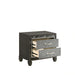 Radiance Nightstand-Black Pearl