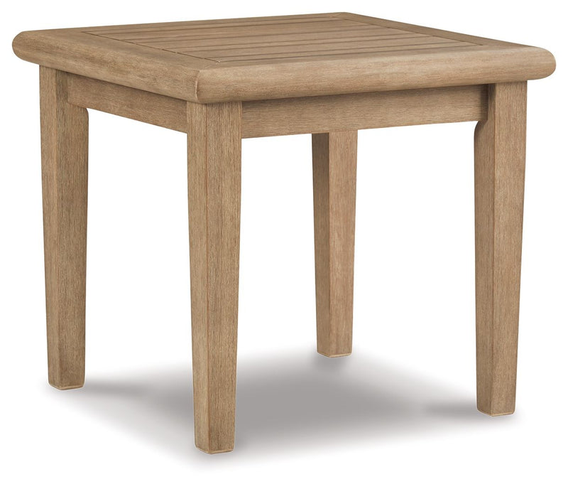 Gerianne - Square End Table - Brown