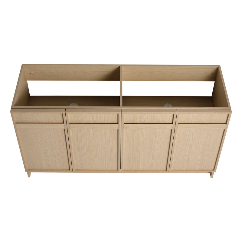 Modern Freestanding Bathroom Vanity & Soft Close Cabinet Doors