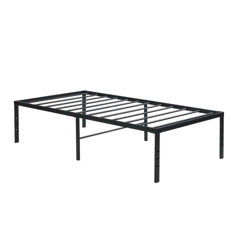 Heavy Duty Metal Bed Frame With Quiet Support