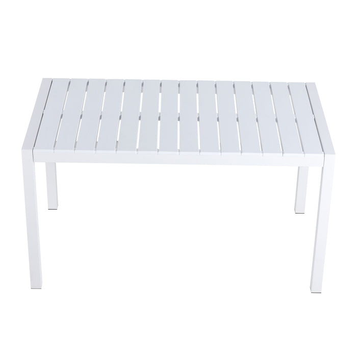 4 Piece Set Of Single Chairs With Long Table