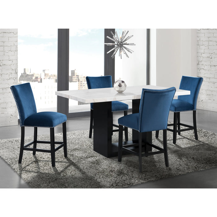 Valentino White Counter Height Dining Table