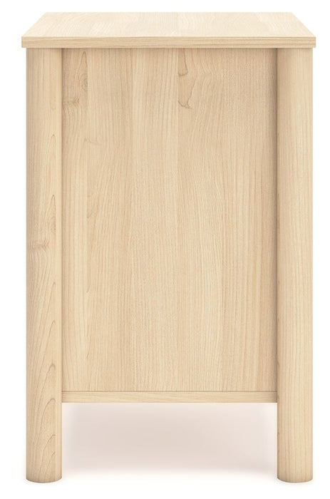 Cabinella - Two Drawer Night Stand - Tan