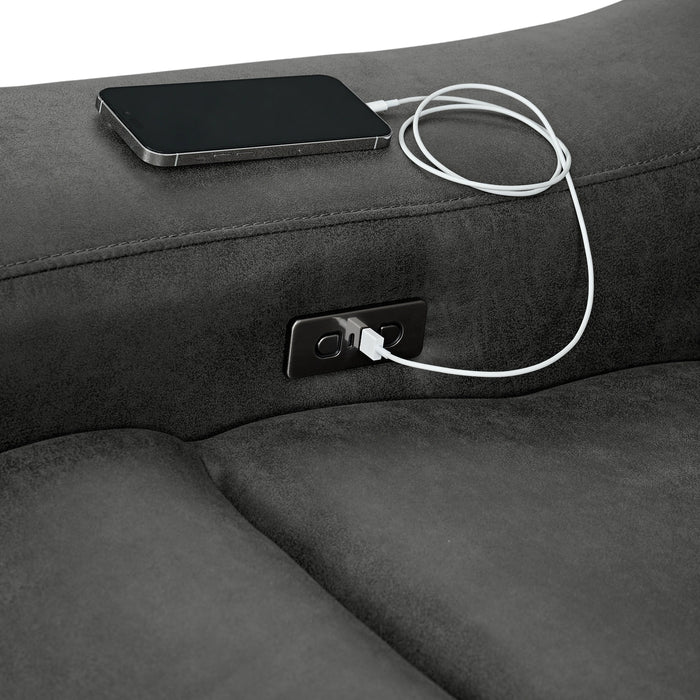 Saber Modular Armless Chair in Texas Granite
