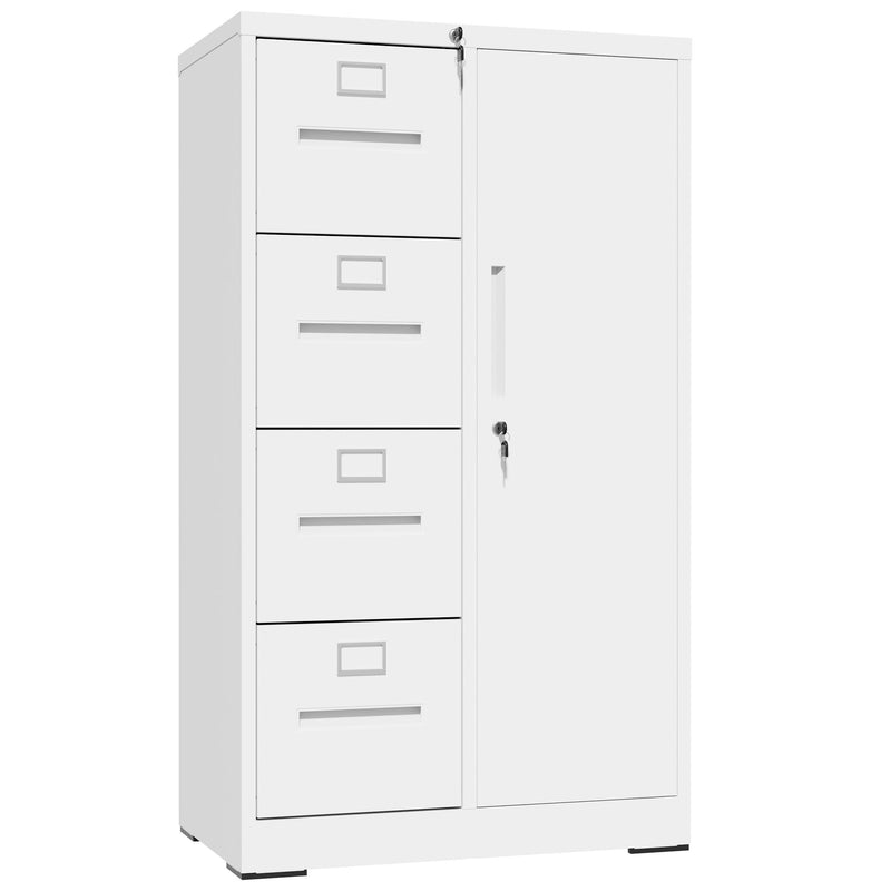Storage Vertical Filing Cabinet With Lock