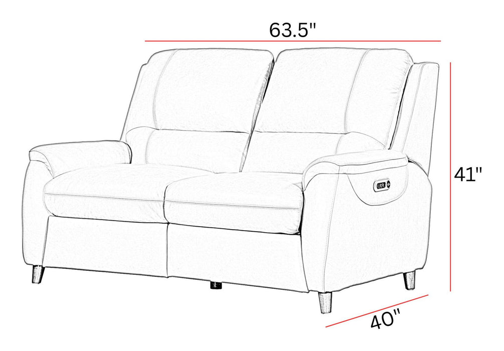 Austin - Power Reclining Sofa Set