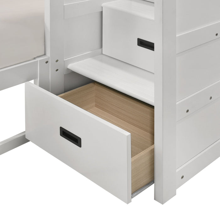 Sami - Step Bunk With Right Headboard