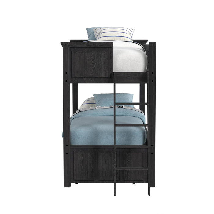Hampton Kids Over Bunk with Ladder and Trundle