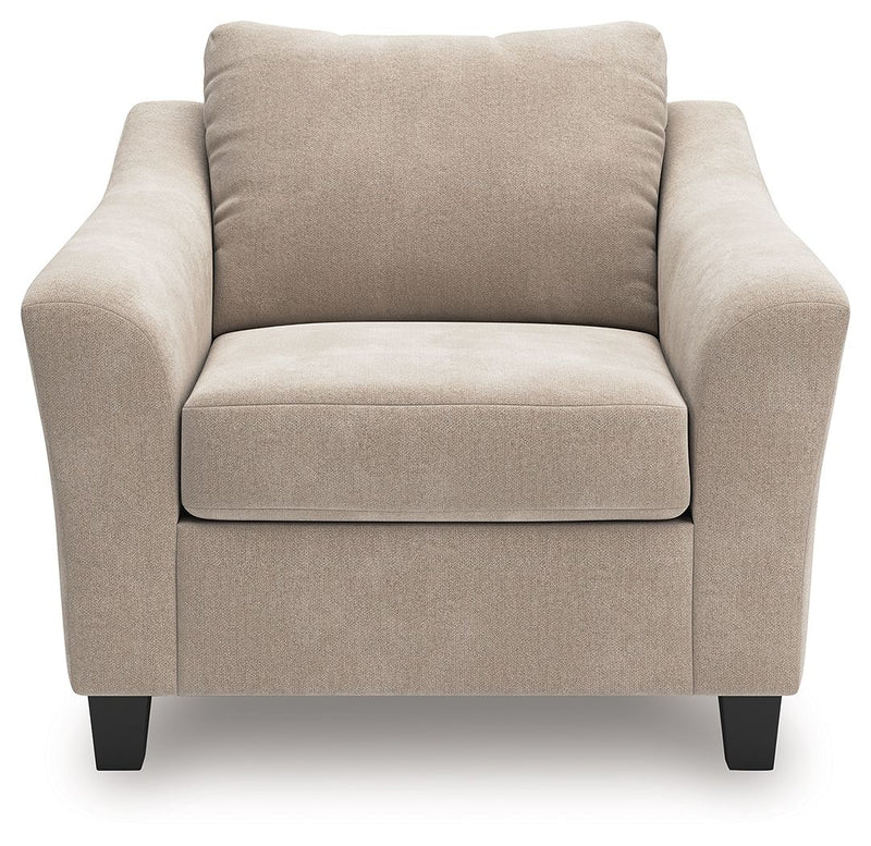 Willarae - Chair And A Half - Taupe