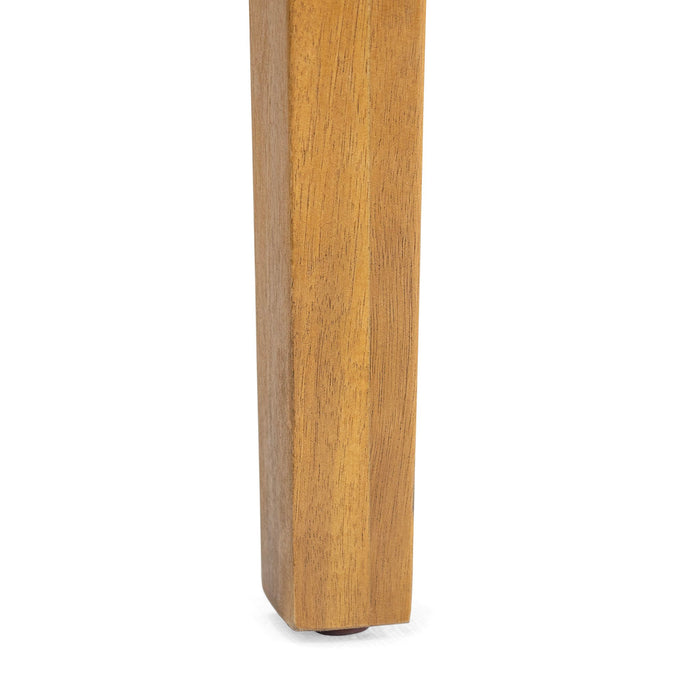 Outdoor Dining Side Chair (Set of 2) - Teak Finish