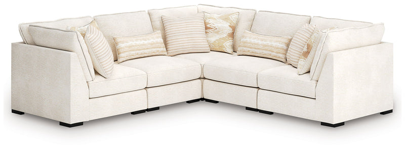 Donelson Creek - 5-Piece Sectional - Vanilla