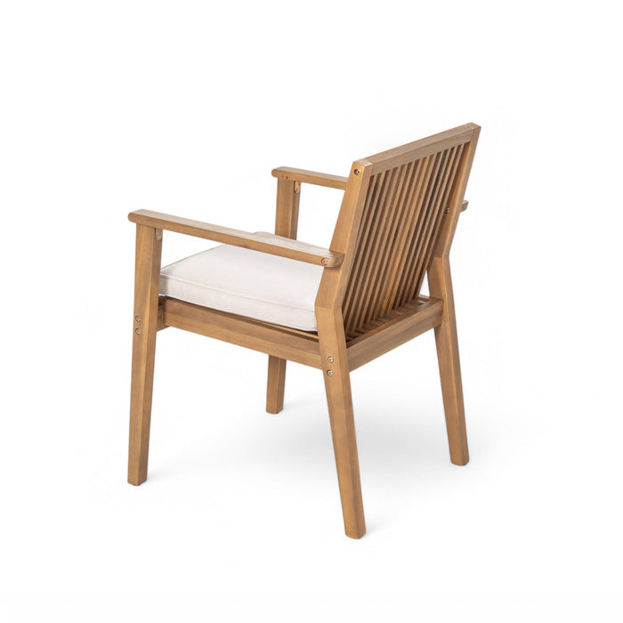 Patio Dining Chair, Comfortable Waterproof Seating (Set of 2)