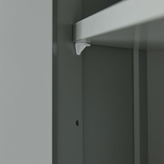 Bathroom Cabinet Triangle Corner Storage Cabinet With Adjustable Shelf Modern Style