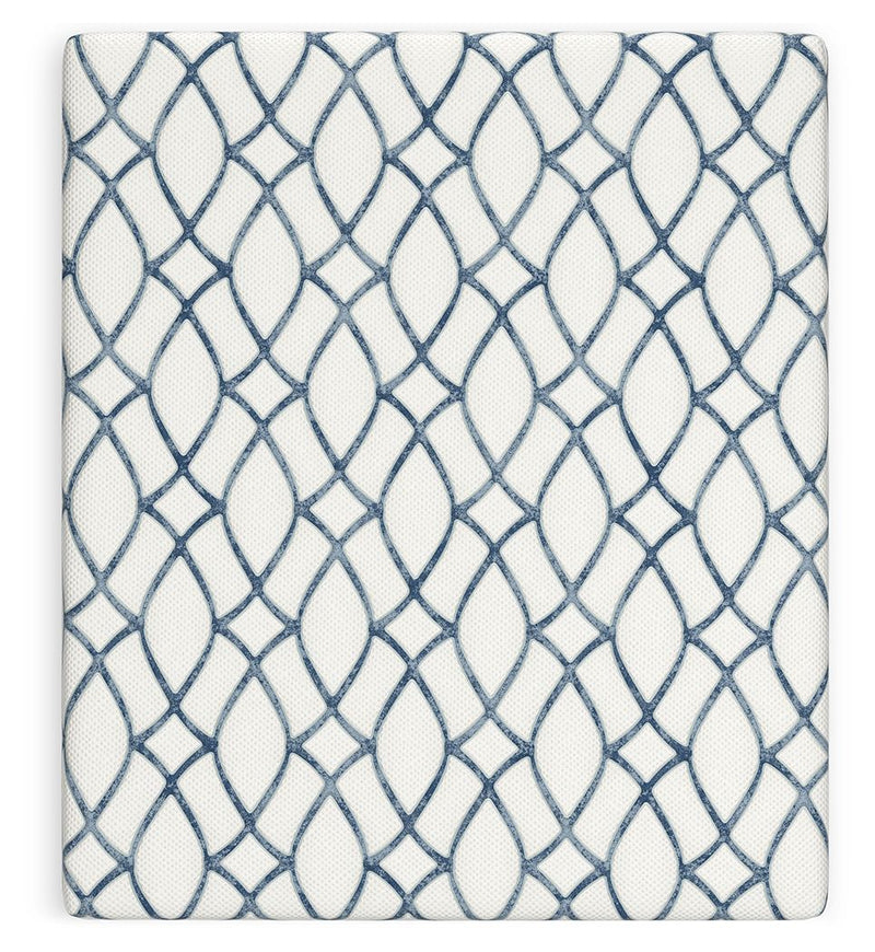 12 Inch Chime Elite 2.0 - California King Mattress - White / Blue