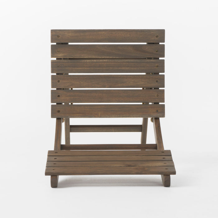 Positano - 4 Piece Foldable Chair - Gray