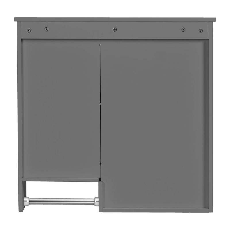 Modern Wall Mounted Bathroom Medicine Cabinet, Bathroom Wall Storage Cabinet With Mirror
