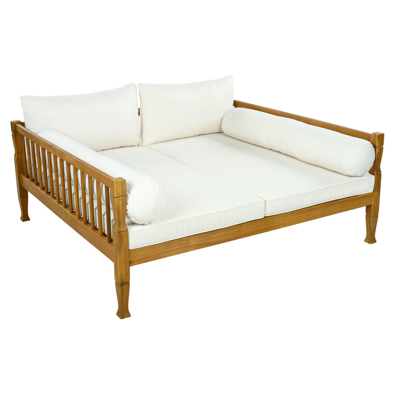 Outdoor Sofa Bed, 2 In 1 Patio Daybed For Backyard