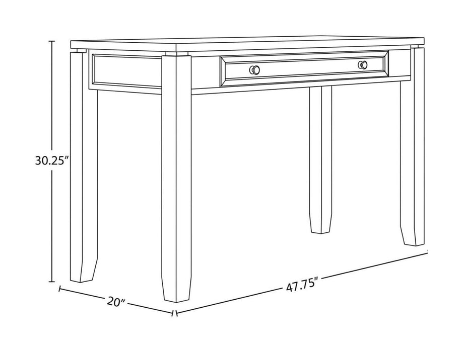 Boca - U Shape Desk With Credenza File And Hutch - Cottage White
