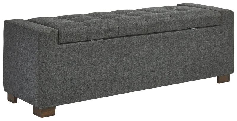 Cortwell - Storage Bench - Gray