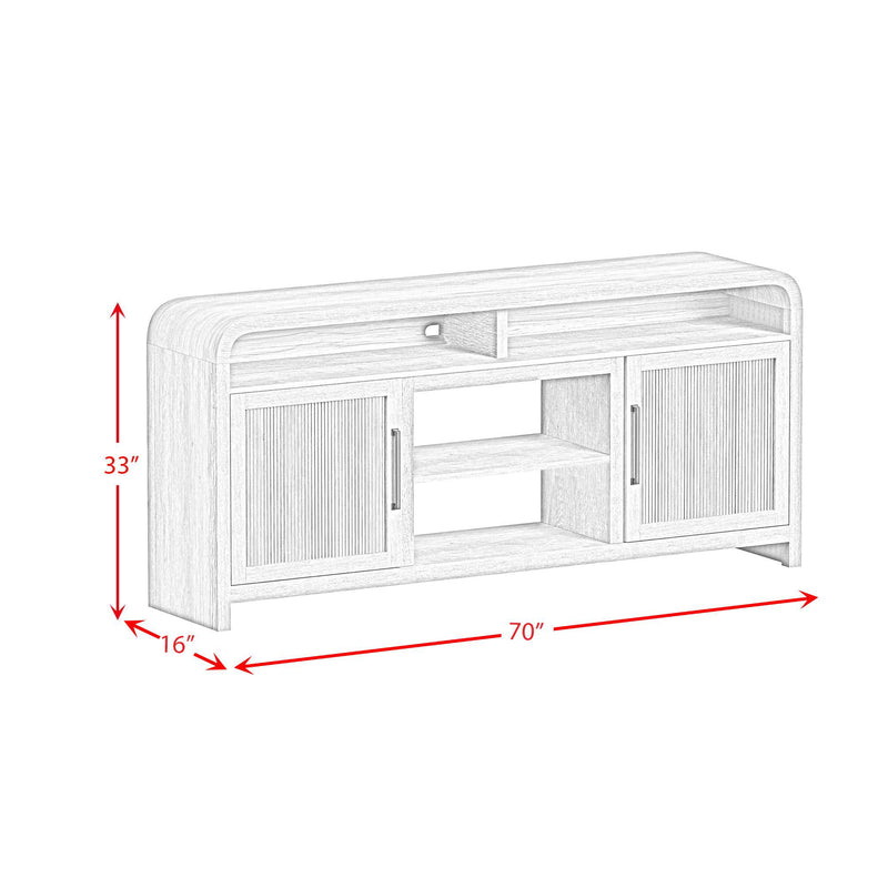 Ridgemont - Entertainment Unit With 70" TV Console