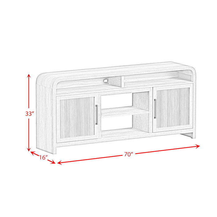 Ridgemont - 3 Piece Entertainment Unit With 70" TV Console