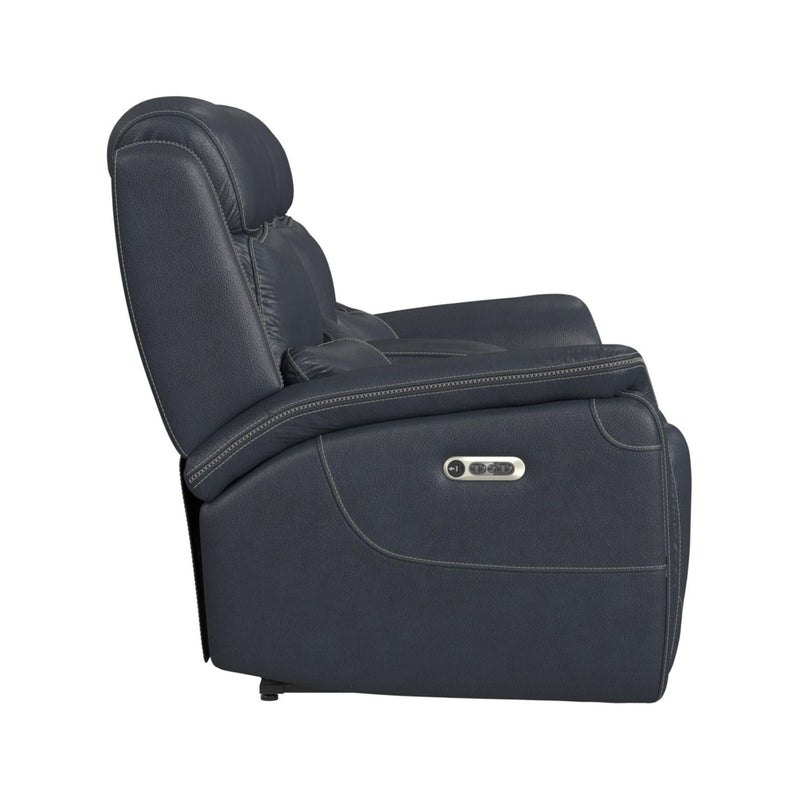Aruba - Power Motion Loveseat With Power Headrest And Console
