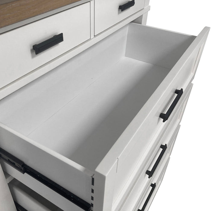 Americana Modern Bedroom - 6 Drawer Chest - Cotton
