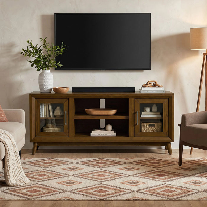 Santa Barbara TV Console in Walnut