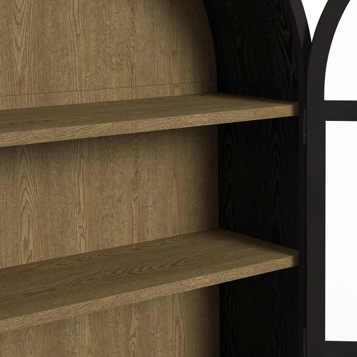 Taurus Bookcase in Flat Black