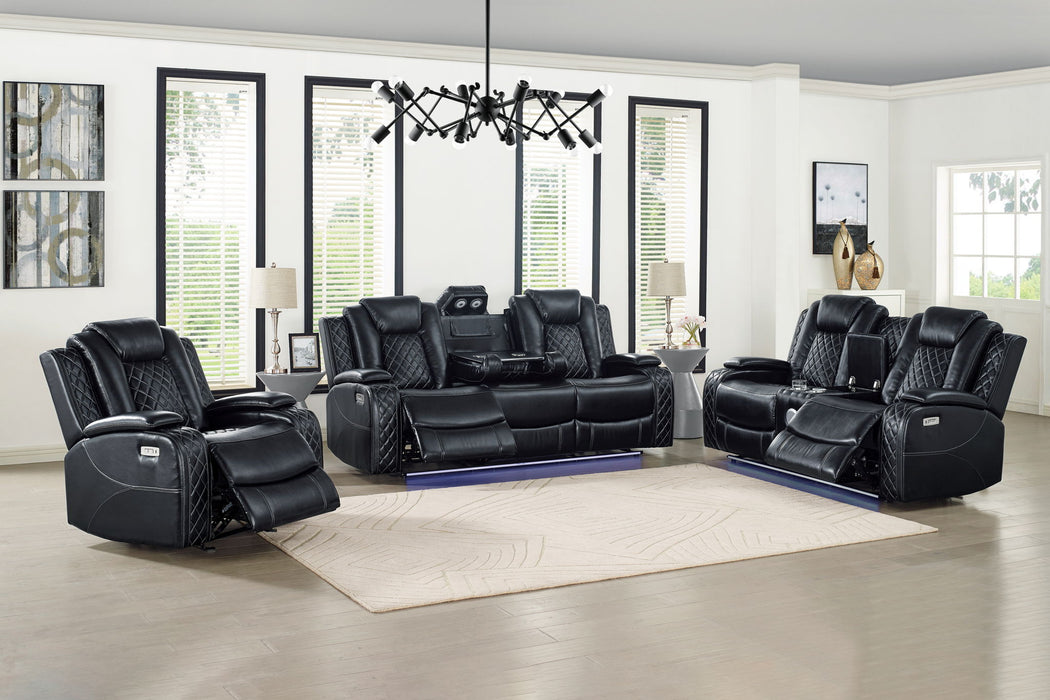 Orion II - Console Loveseat With Dual Recliners