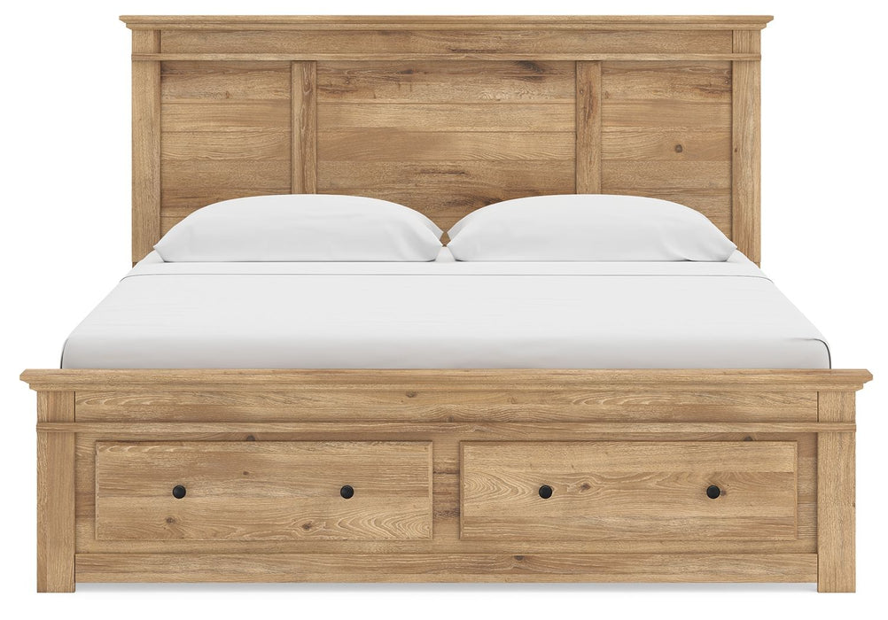 Makidern - Panel Storage Bed