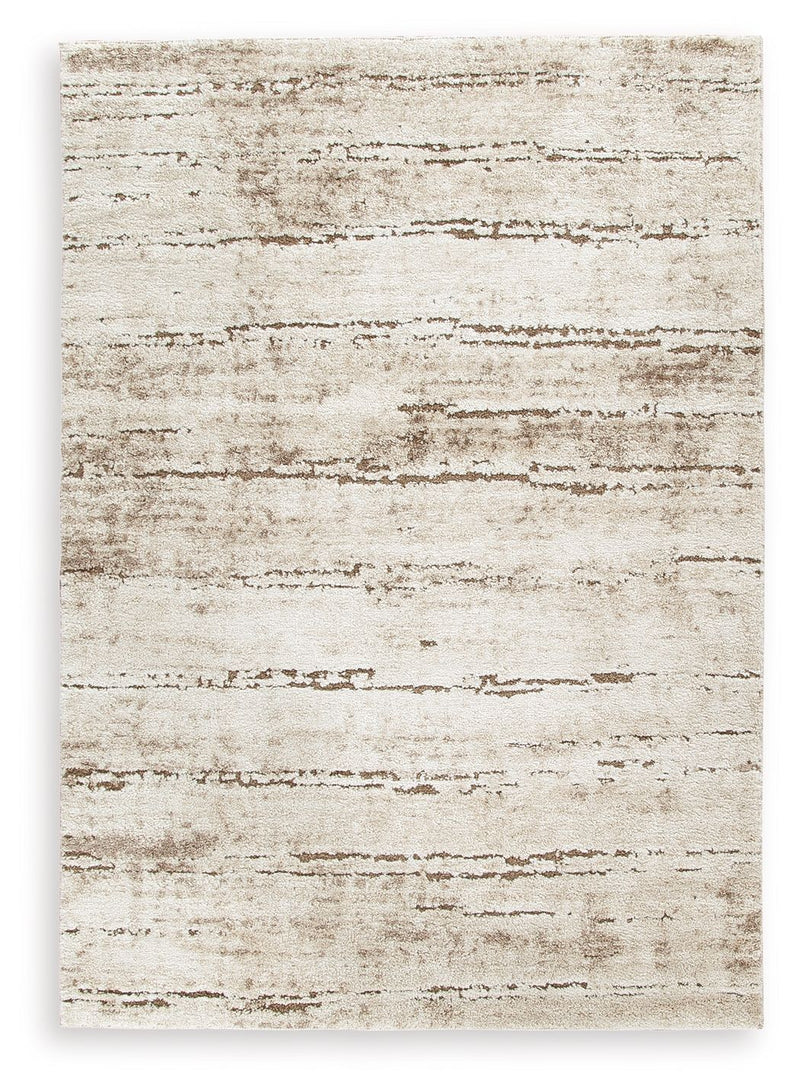 Kasney - 8' x 10' Rug - Cream / Brown