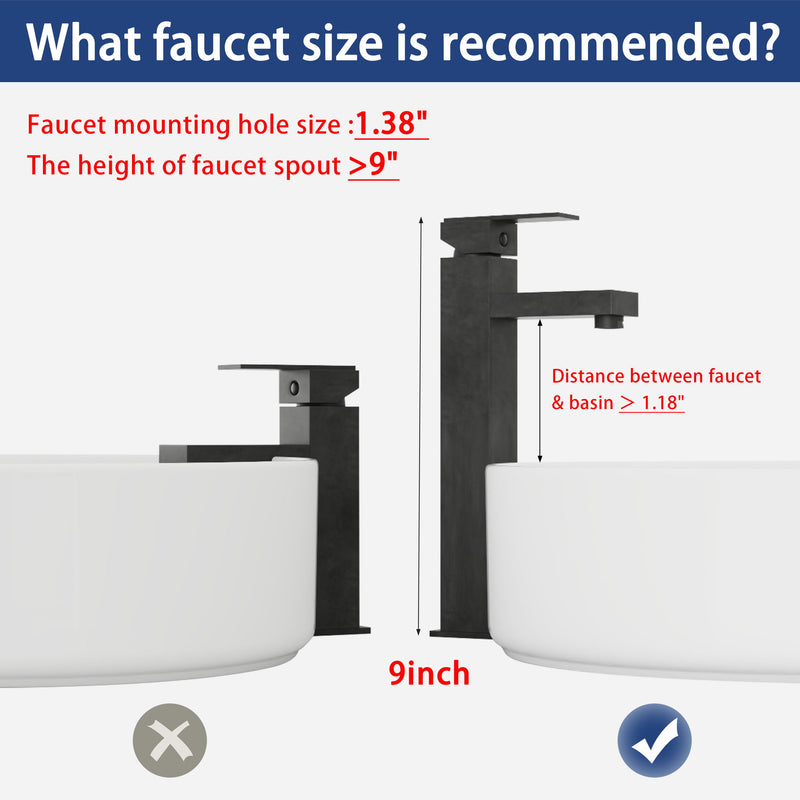 Wall Mounted Bathroom Vanity With Art Sink, 1 Storage Shelf, Soft Close Door