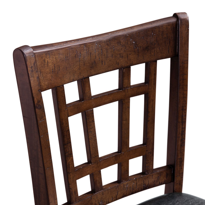 Max - Pub Side Chair (Set of 2) - Walnut