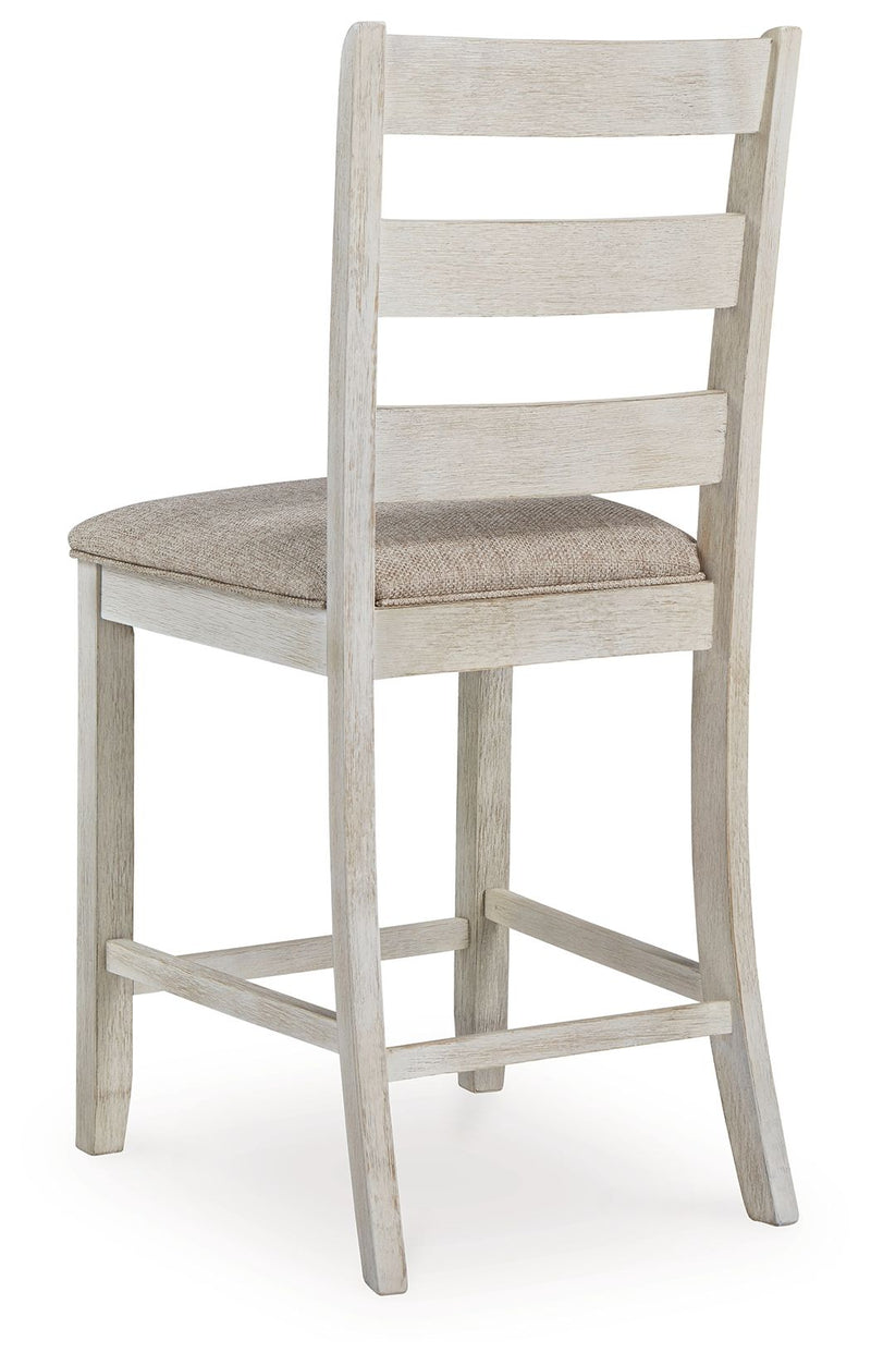 Skempton - Upholstered Barstool (Set of 2) - White