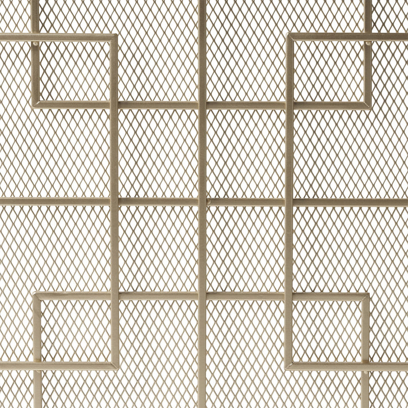 Dorothy - Modern Single Panel Iron Fire Screen