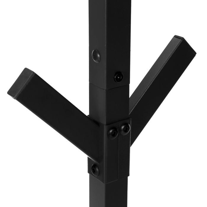 Coat Rack, Hall Tree, Free Standing, 8 Hooks, Entryway, Contemporary & Modern